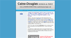 Desktop Screenshot of caine-douglas.co.uk