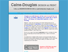 Tablet Screenshot of caine-douglas.co.uk